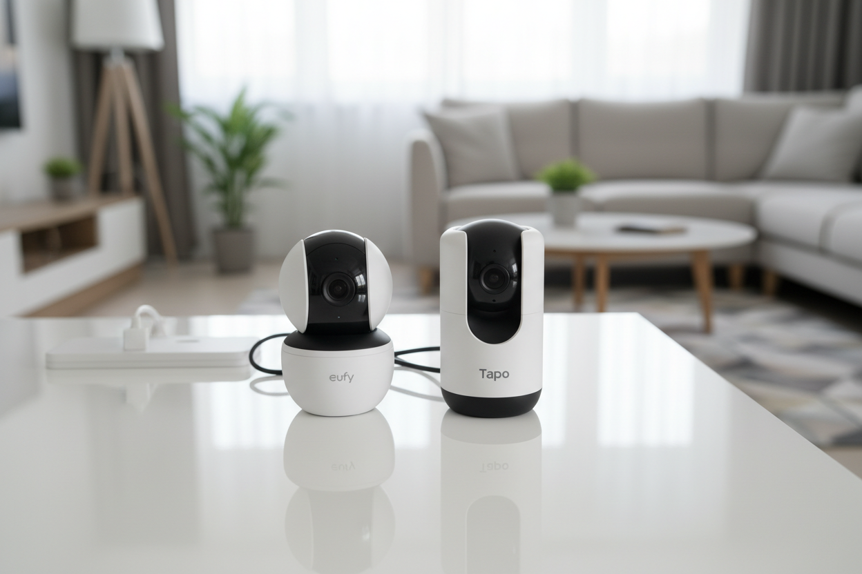 Eufy vs TP-Link Tapo : quelle caméra intérieure choisir en 2026 ?
