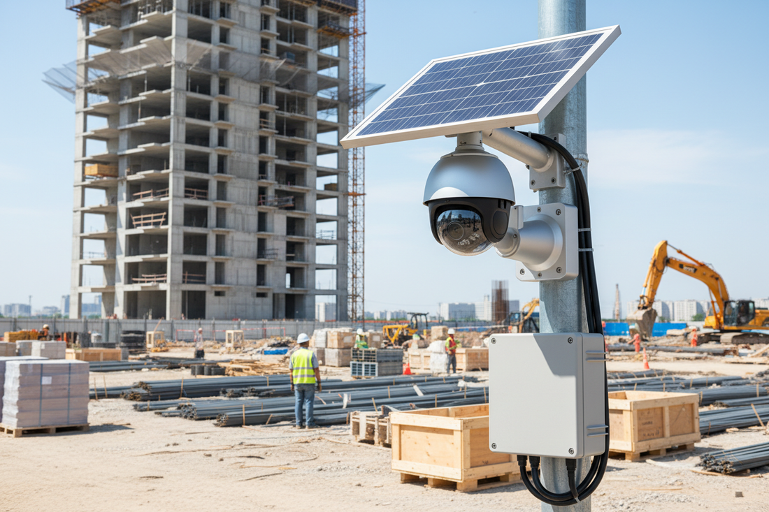 Meilleure caméra solaire pour chantier en 2026 : surveiller sans infrastructure