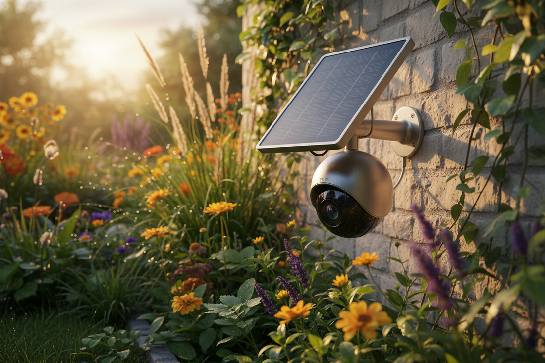 Meilleure caméra solaire pour jardin en 2026 : autonomie illimitée