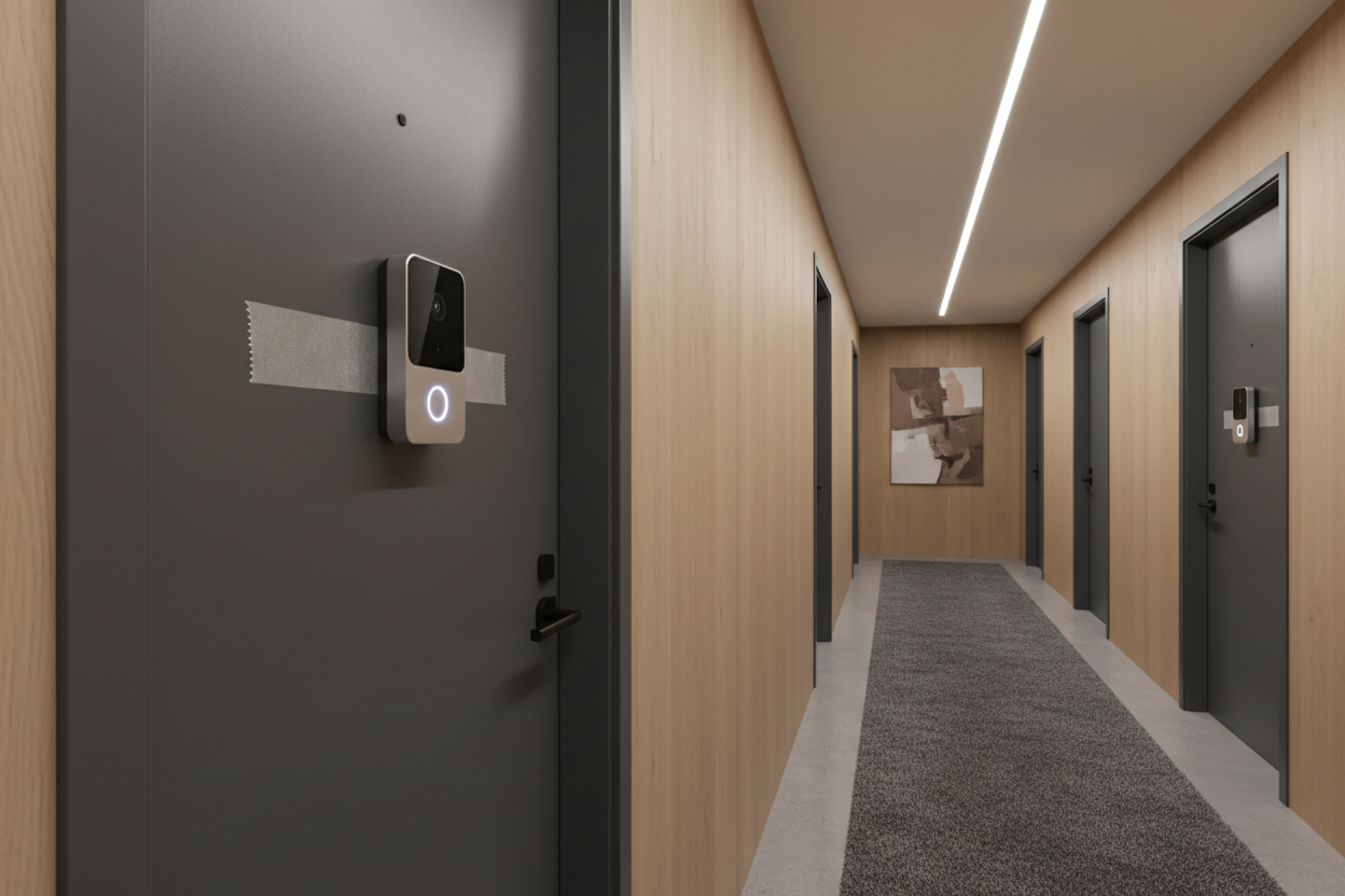 Meilleure sonnette vidéo pour appartement en 2026 : sans percer, sans fil