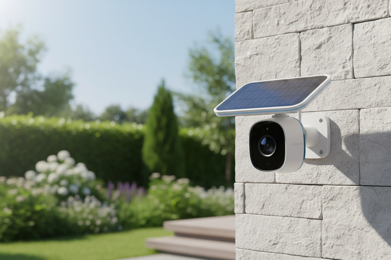 Caméras extérieures solaires