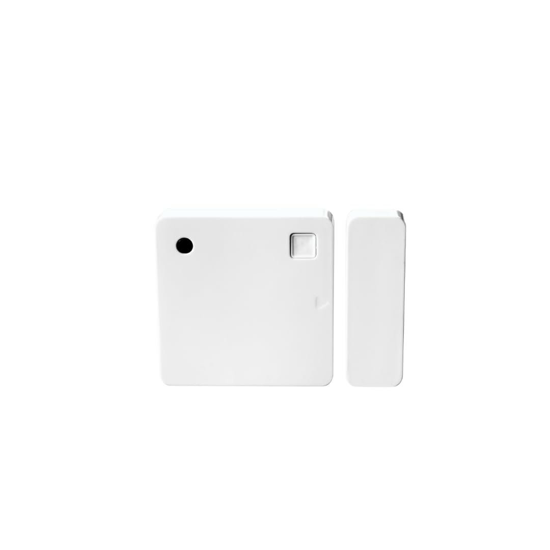 Shelly Blu Door/Window Noir - Détecteur d’Ouverture Porte/fenêtre Bluetooth, Alarme Sécurité Maison, Capteur lumière et Angle d'inclinaison, Pile 2 Ans, Cryptage
