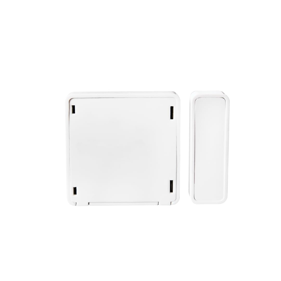 Shelly Blu Door/Window Noir - Détecteur d’Ouverture Porte/fenêtre Bluetooth, Alarme Sécurité Maison, Capteur lumière et Angle d'inclinaison, Pile 2 Ans, Cryptage