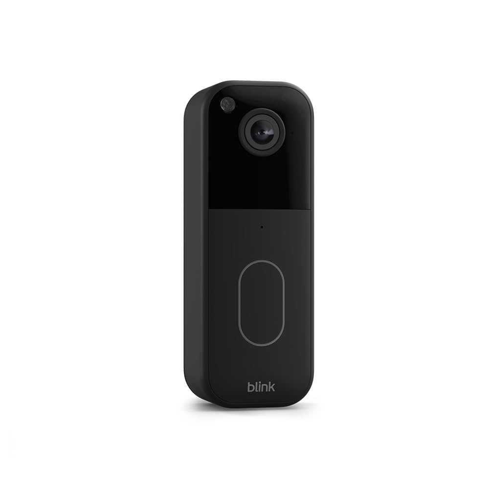 Sonnette vidéo supplémentaire Blink - Vidéo HD en plan moyen, durée de vie des piles de deux ans, IP65 - Module de synchronisation requis non inclus - Blanc