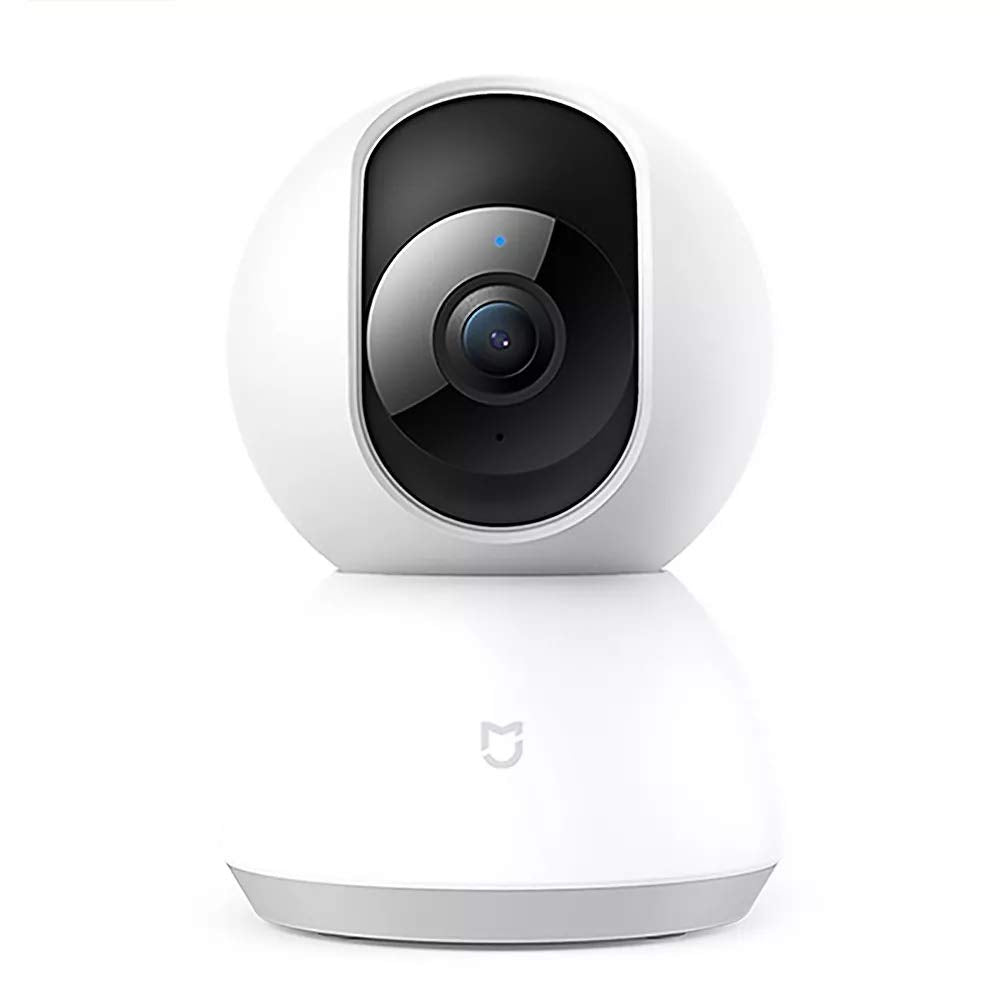 XIAOMI C201 1080p HD, caméra de sécurité, WiFi 6, 360° Panorama, Vision Nocturne Couleur, Protection Objectif, Audio bidirectionnel, babyphone, caméra Animaux, Compatible avec Alexa et Google