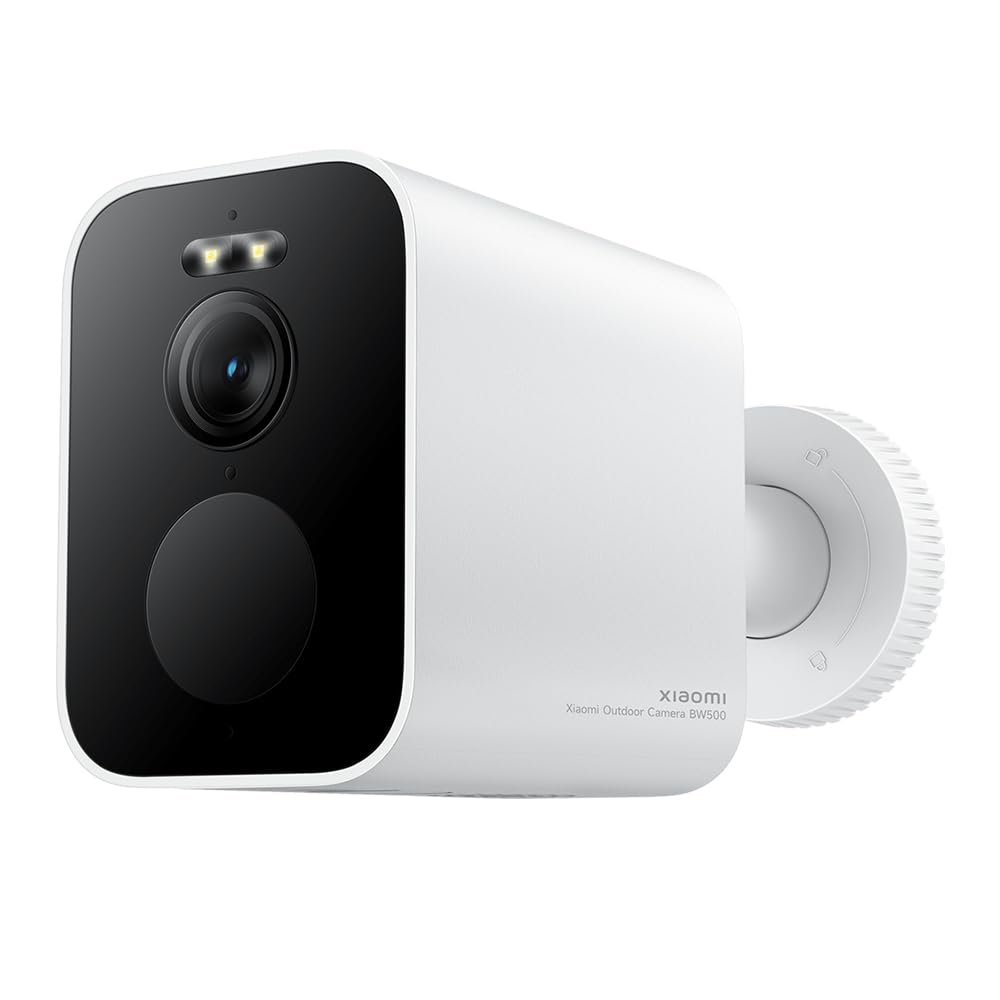 XIAOMI C201 1080p HD, caméra de sécurité, WiFi 6, 360° Panorama, Vision Nocturne Couleur, Protection Objectif, Audio bidirectionnel, babyphone, caméra Animaux, Compatible avec Alexa et Google