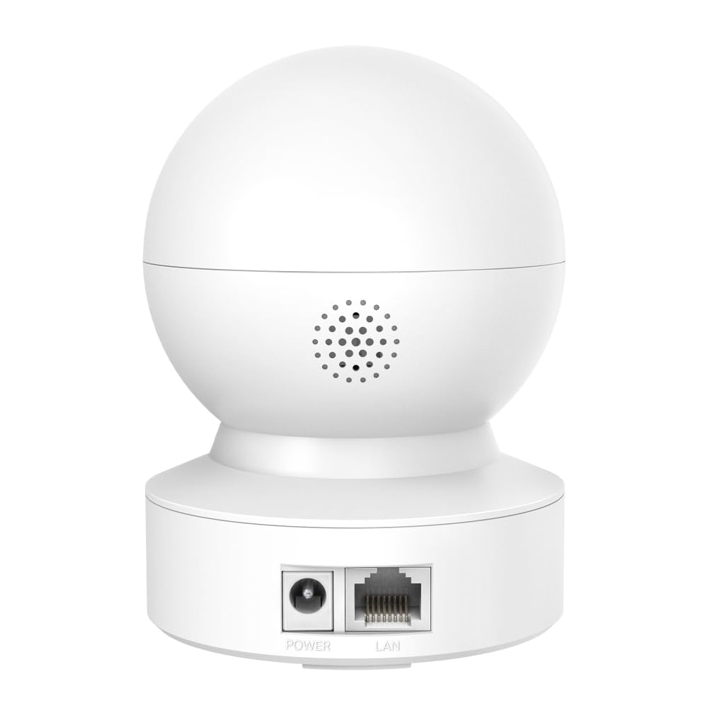 Tapo 2.5K(4MP) Caméra de Surveillance WiFi intérieure 360°, Détection Humaine AI Suivi Intelligent, Sirène et détection de Mouvement, Audio bidirectionnel, Compatible Alexa pour Bébé/Animaux C220