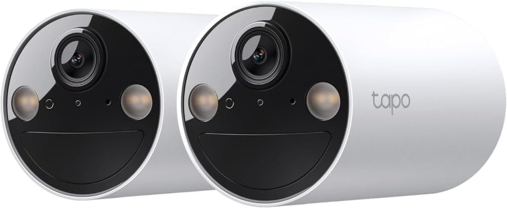 Tapo C410 KIT 2K(3MP) Caméra de Surveillance WiFi Extérieure sans Fil Solaire, Autonomie permanente de la Batterie, Personne Détection, Vision Nocturne en Couleur, IP65 Etanche, Aucune hub requis