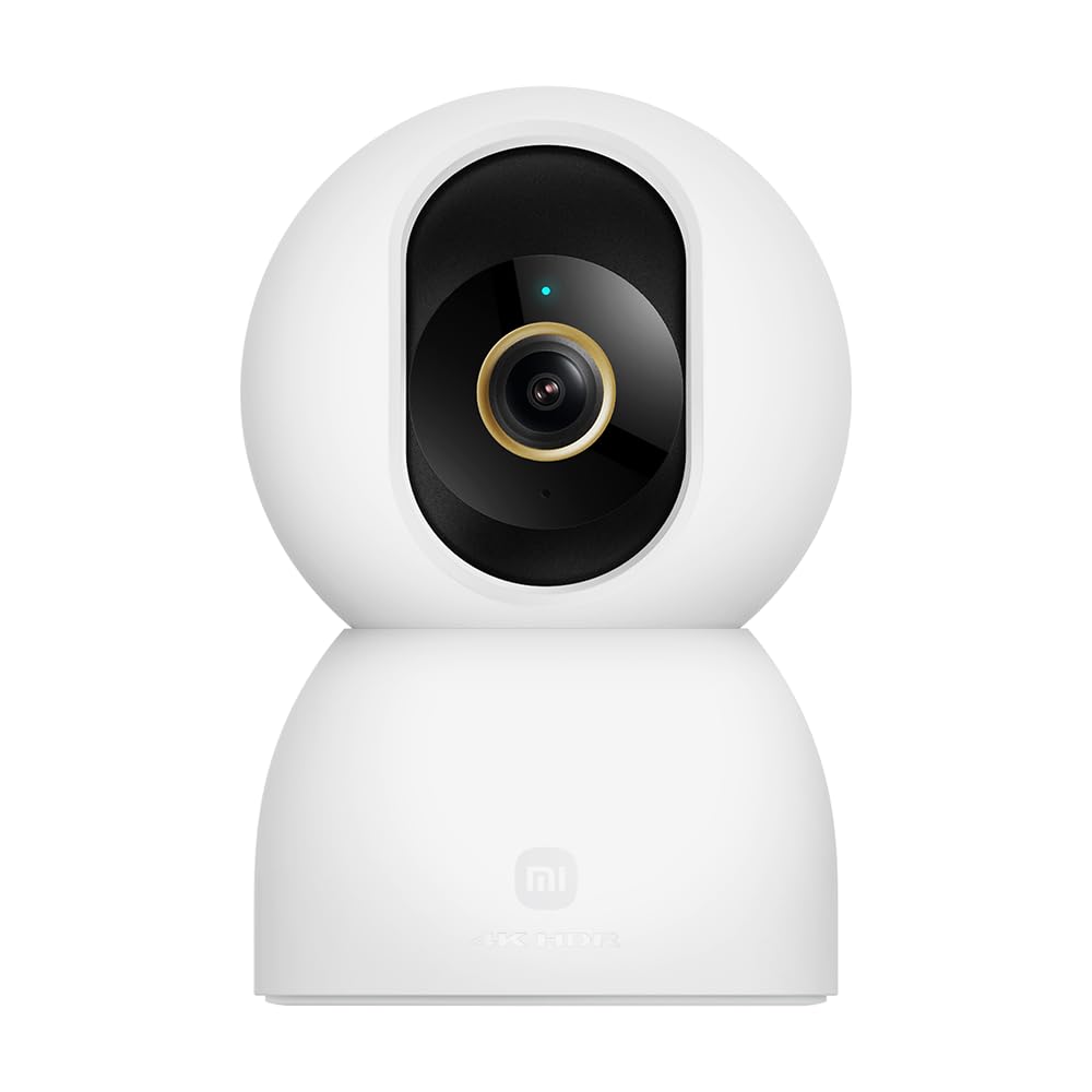 XIAOMI C201 1080p HD, caméra de sécurité, WiFi 6, 360° Panorama, Vision Nocturne Couleur, Protection Objectif, Audio bidirectionnel, babyphone, caméra Animaux, Compatible avec Alexa et Google