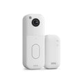 Sonnette vidéo supplémentaire Blink - Vidéo HD en plan moyen, durée de vie des piles de deux ans, IP65 - Module de synchronisation requis non inclus - Blanc