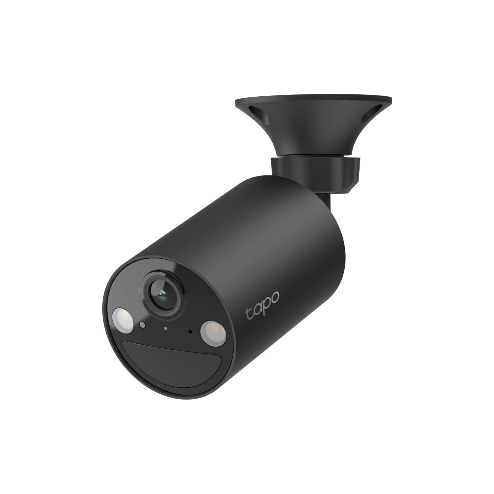 Tapo C410 KIT 2K(3MP) Caméra de Surveillance WiFi Extérieure sans Fil Solaire, Autonomie permanente de la Batterie, Personne Détection, Vision Nocturne en Couleur, IP65 Etanche, Aucune hub requis