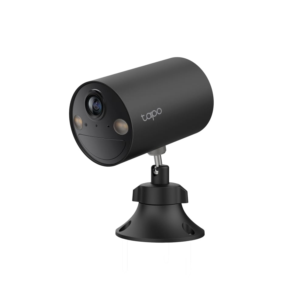 Tapo C410 KIT 2K(3MP) Caméra de Surveillance WiFi Extérieure sans Fil Solaire, Autonomie permanente de la Batterie, Personne Détection, Vision Nocturne en Couleur, IP65 Etanche, Aucune hub requis