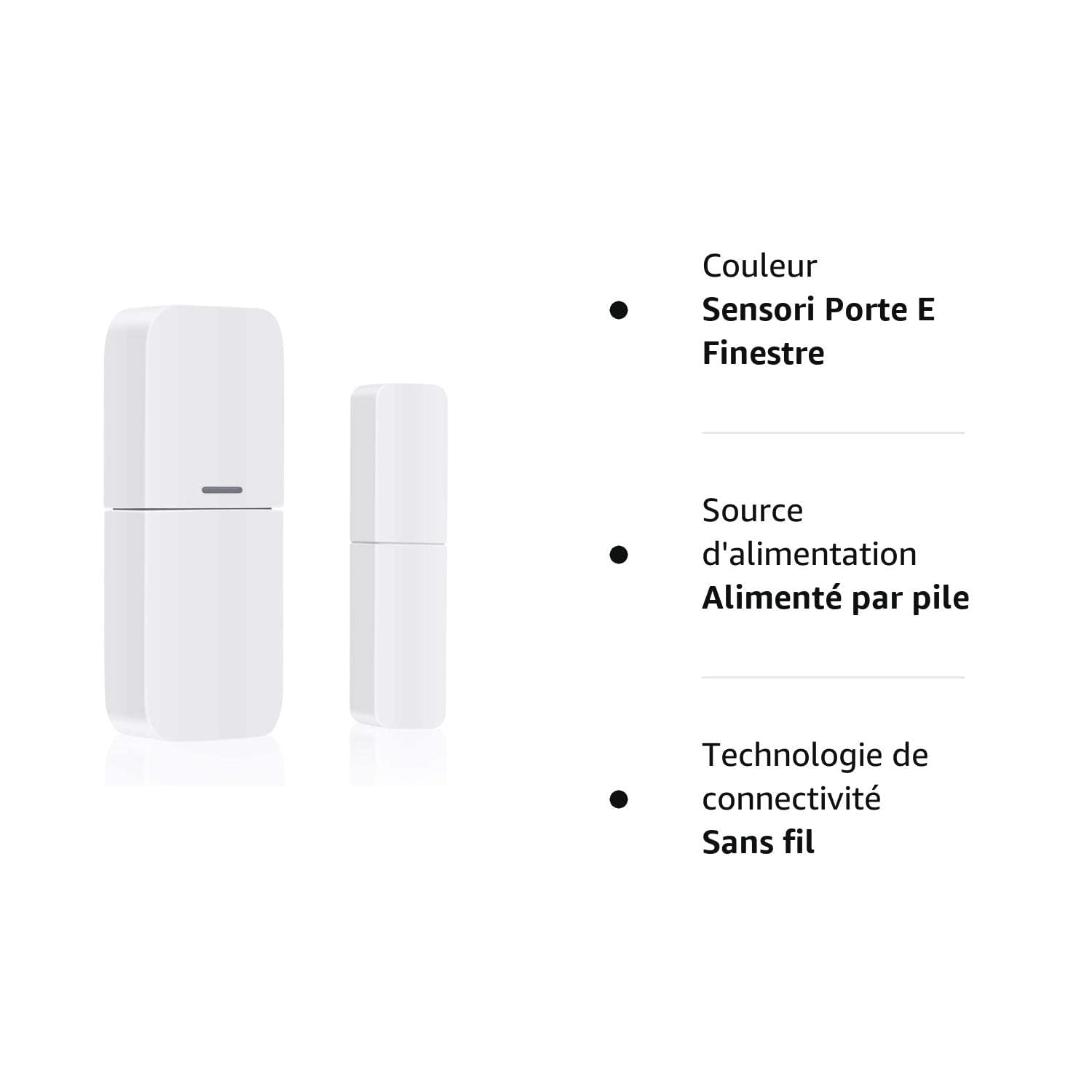 AGSHOME Kit Alarme Maison sans Fil avec Caméra WiFi 1080P, Système d’Alarme Connecté 9 Pièces, Sirène 120 DB, WiFi 2.4GHz, Compatible Alexa