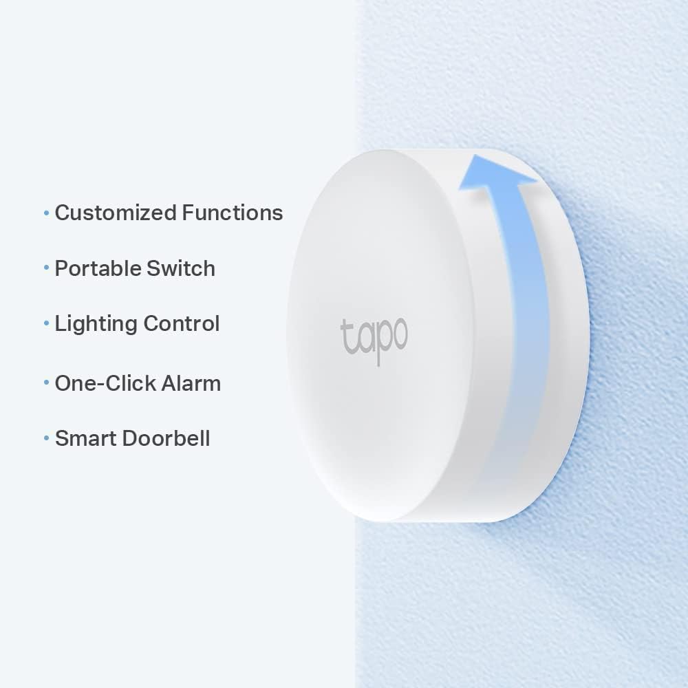 Tapo Détecteur de Mouvement Intelligent Tapo T110, pour la sécurité des fenêtres/Portes, durée de Vie de la Batterie de 1 an et Plus, Notification d'application instantanée, Hub requis
