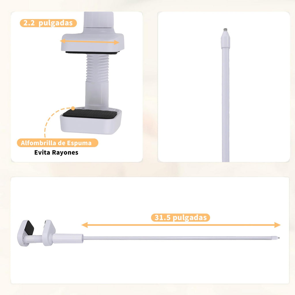 BOIFUN Babyphone Camera Bébé 2K, Baby Phone avec Caméra WiFi et Moniteur 5", Vision Nocturne Invisible, Veilleuse Bébé Colorée Réglable, Alerte Mouvements/Pleurs, Température, Zoom 4X, Rappel Biberon