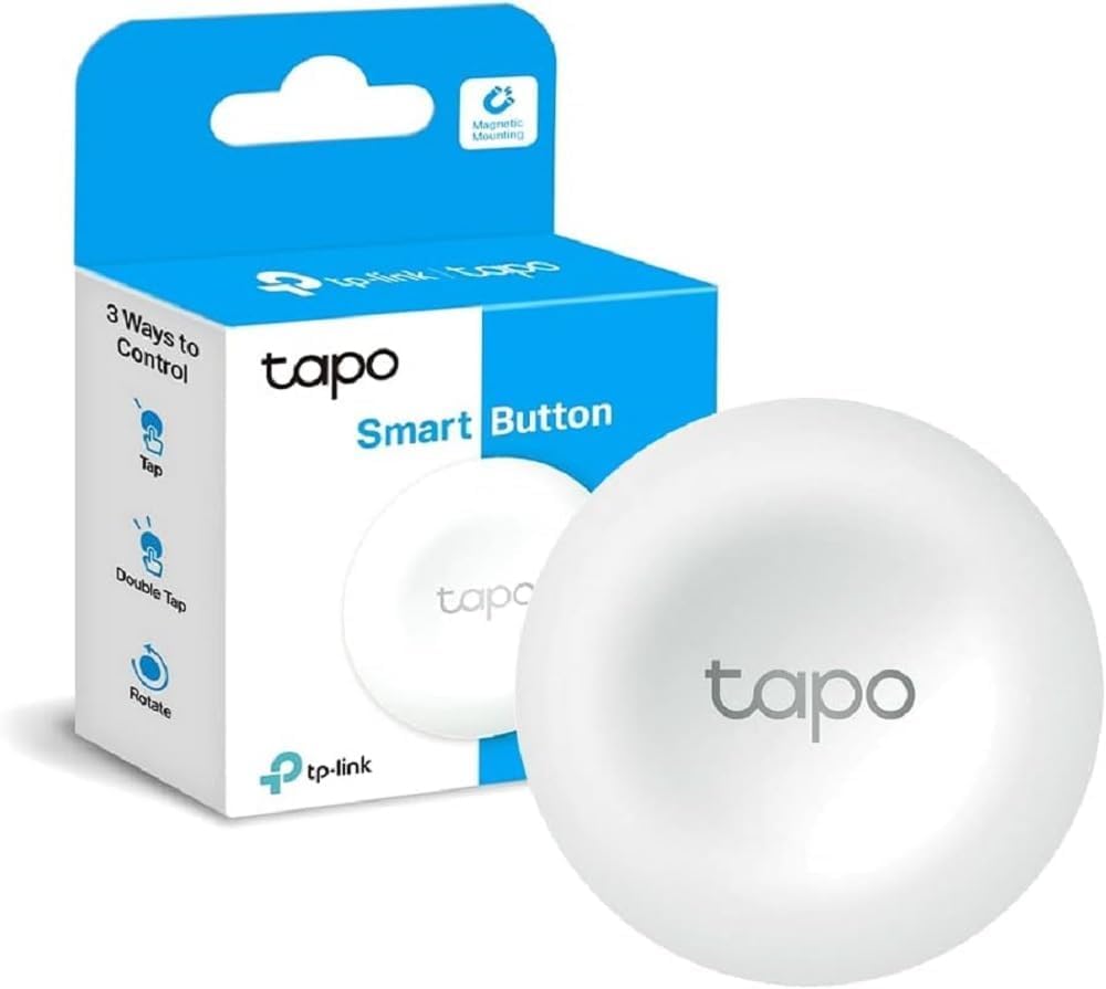 Tapo Détecteur de Mouvement Intelligent Tapo T110, pour la sécurité des fenêtres/Portes, durée de Vie de la Batterie de 1 an et Plus, Notification d'application instantanée, Hub requis
