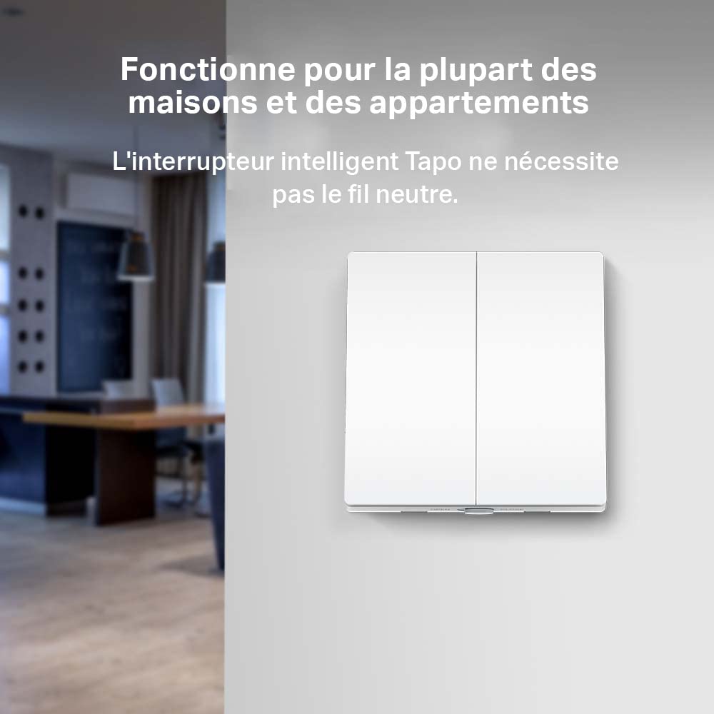 Tapo Détecteur de Mouvement Intelligent Tapo T110, pour la sécurité des fenêtres/Portes, durée de Vie de la Batterie de 1 an et Plus, Notification d'application instantanée, Hub requis