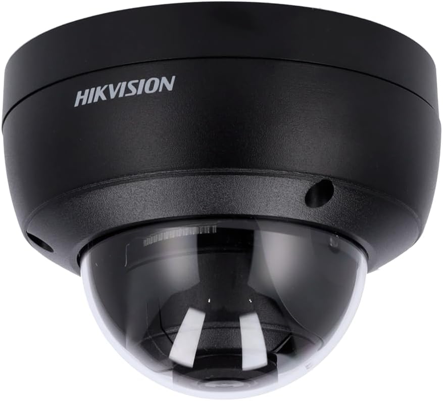 Hikvision - DS-2CD2143G2-IS(2.8mm)(Black) - Caméra dôme IP antivandalisme 4MP - Vision Nocturne 30m