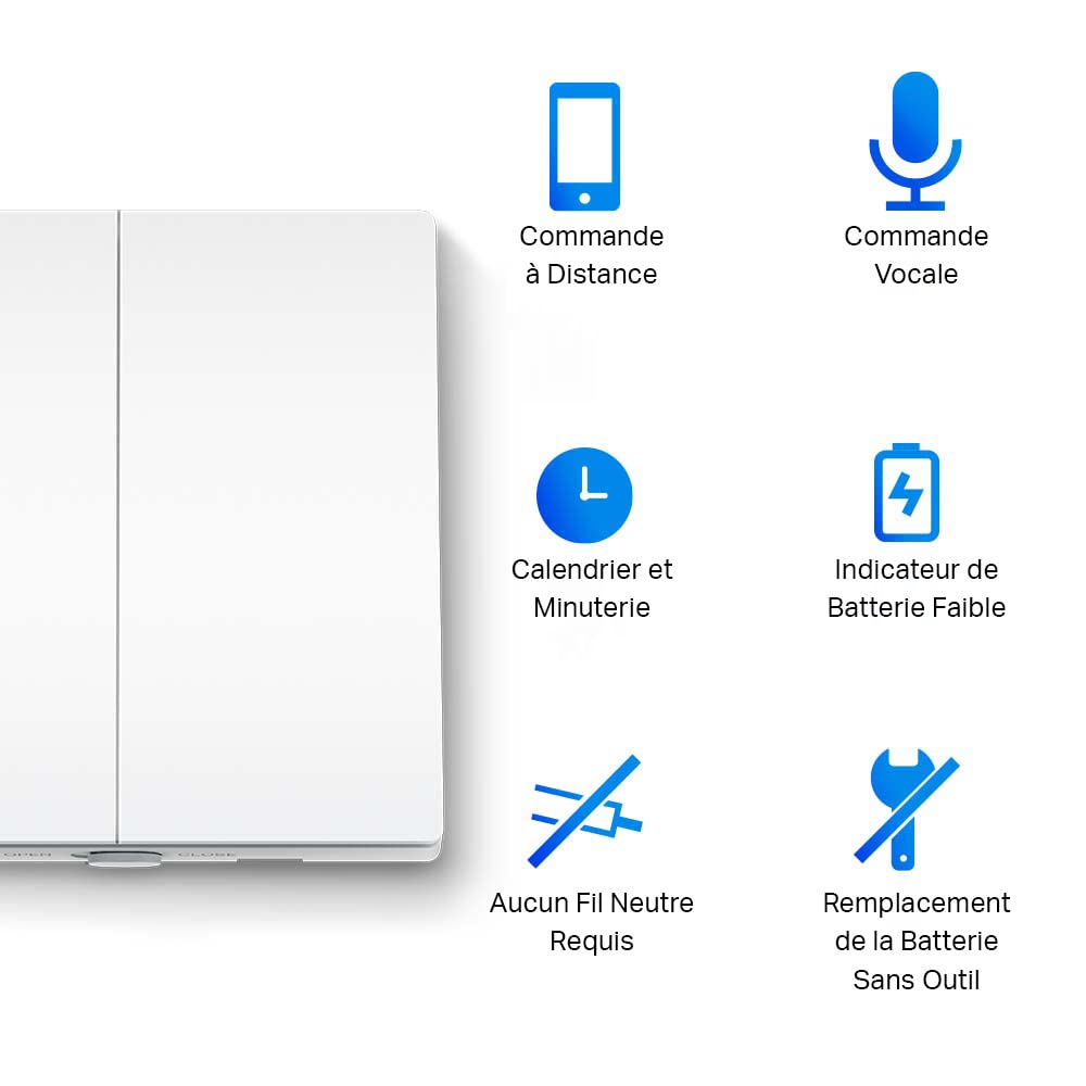Tapo Détecteur de Mouvement Intelligent Tapo T110, pour la sécurité des fenêtres/Portes, durée de Vie de la Batterie de 1 an et Plus, Notification d'application instantanée, Hub requis