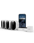 ARLO Pro 5 2K, Caméra de Surveillance WiFi Extérieure sans Fil, Détection par IA, Vision Nocturne Couleur, Audio bidirectionnel, Compatible avec Alexa, Essai Secure Inclus, 2 Caméras