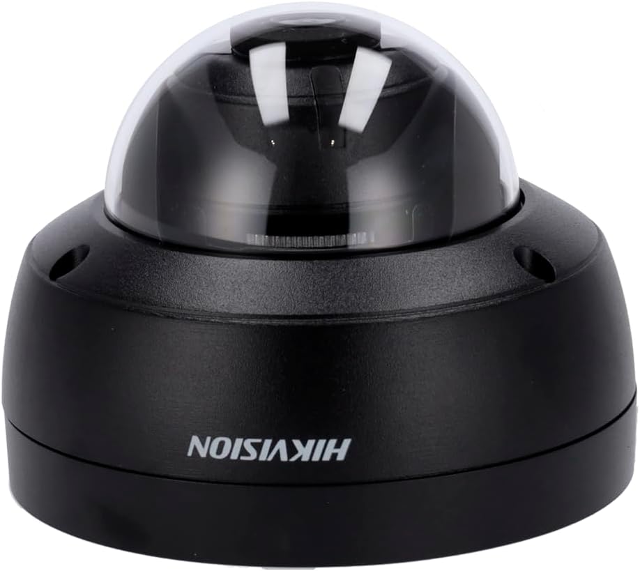 Hikvision - DS-2CD2143G2-IS(2.8mm)(Black) - Caméra dôme IP antivandalisme 4MP - Vision Nocturne 30m