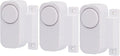 UNITEC Lot de 3 alarmes pour fenêtre et Porte avec Contact magnétique