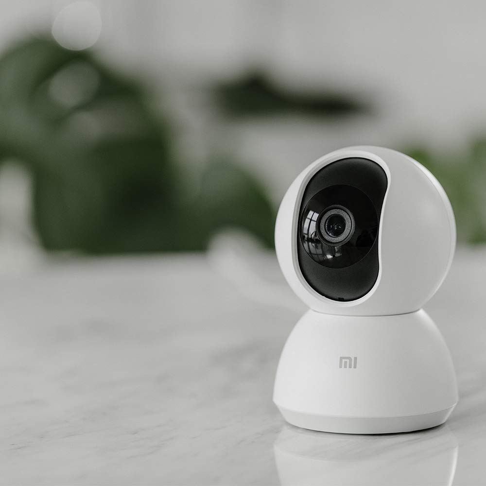 XIAOMI C201 1080p HD, caméra de sécurité, WiFi 6, 360° Panorama, Vision Nocturne Couleur, Protection Objectif, Audio bidirectionnel, babyphone, caméra Animaux, Compatible avec Alexa et Google