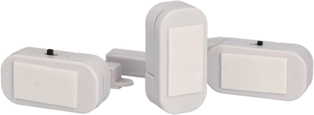 UNITEC Lot de 3 alarmes pour fenêtre et Porte avec Contact magnétique