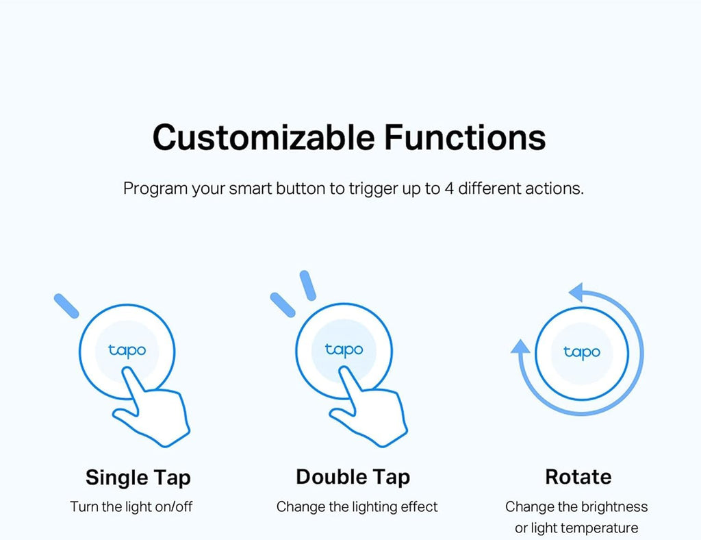 Tapo Détecteur de Mouvement Intelligent Tapo T110, pour la sécurité des fenêtres/Portes, durée de Vie de la Batterie de 1 an et Plus, Notification d'application instantanée, Hub requis