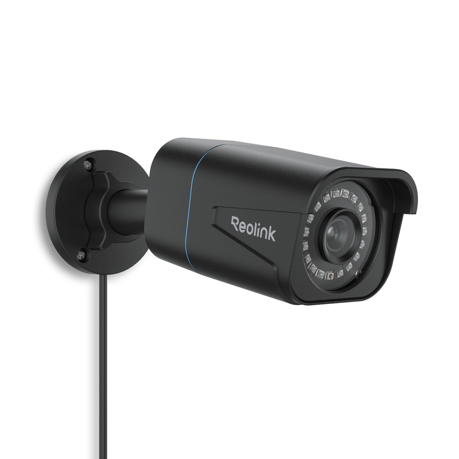 Reolink 4K Caméra IP PoE avec Détection Personne/Véhicule/Animal, Caméra de Surveillance Extérieure avec Etanche IP67, Fente pour Carte microSD, Vision Nocturne IR, Support Audio, Time Lapse, RLC-810A