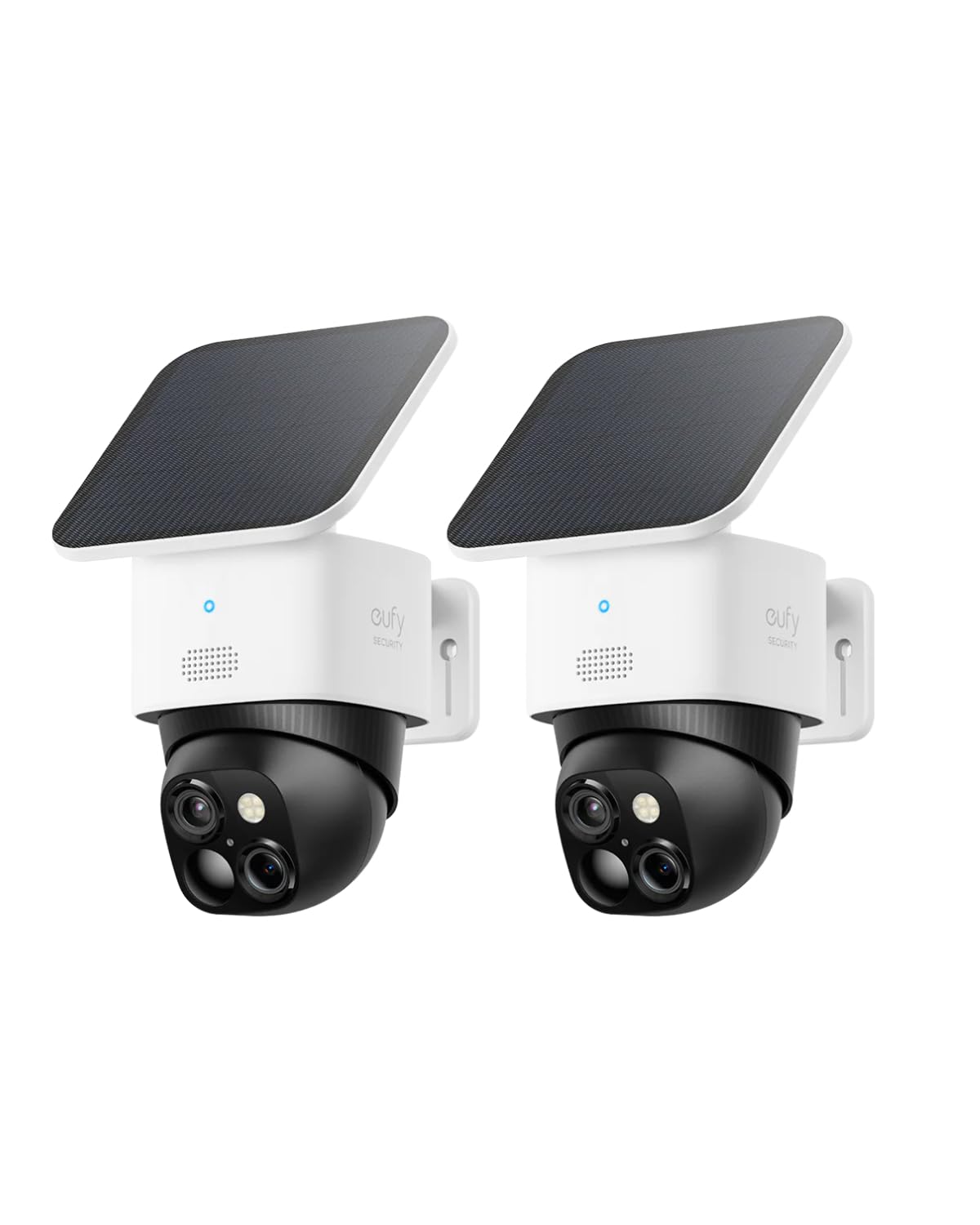 eufy Security SoloCamS340 caméra de sécurité Solaire, Camera Surveillance WiFi exterieure sans Fil, Surveillance 360° 3K, sans Angle Mort, Wi-FI 2,4 GHz, sans Frais mensuels, Compatible HomeBase 3,2+1