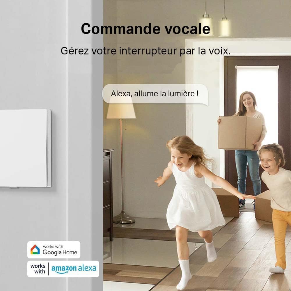 Tapo Détecteur de Mouvement Intelligent Tapo T110, pour la sécurité des fenêtres/Portes, durée de Vie de la Batterie de 1 an et Plus, Notification d'application instantanée, Hub requis