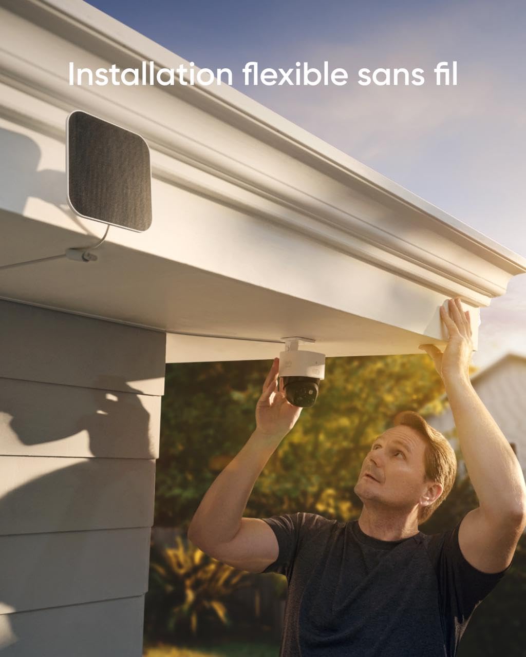 eufy Security SoloCamS340 caméra de sécurité Solaire, Camera Surveillance WiFi exterieure sans Fil, Surveillance 360° 3K, sans Angle Mort, Wi-FI 2,4 GHz, sans Frais mensuels, Compatible HomeBase 3,2+1