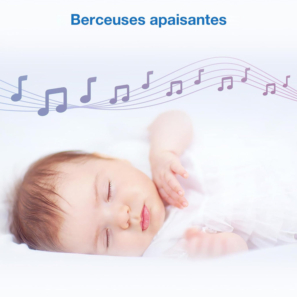 VTech - Babyphone Night Light - Fonction Veilleuse, Communication Parent/bébé - BM1211 - Version FR