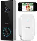 aosu Sonnette sans Fil avec Camera 2K HD Sonnette avec Camera 166° Sonnettes WiFi sans Fil Exterieur Etanche- Détection de Personnes, Audio Bidirectionnel, Alexa Intégré