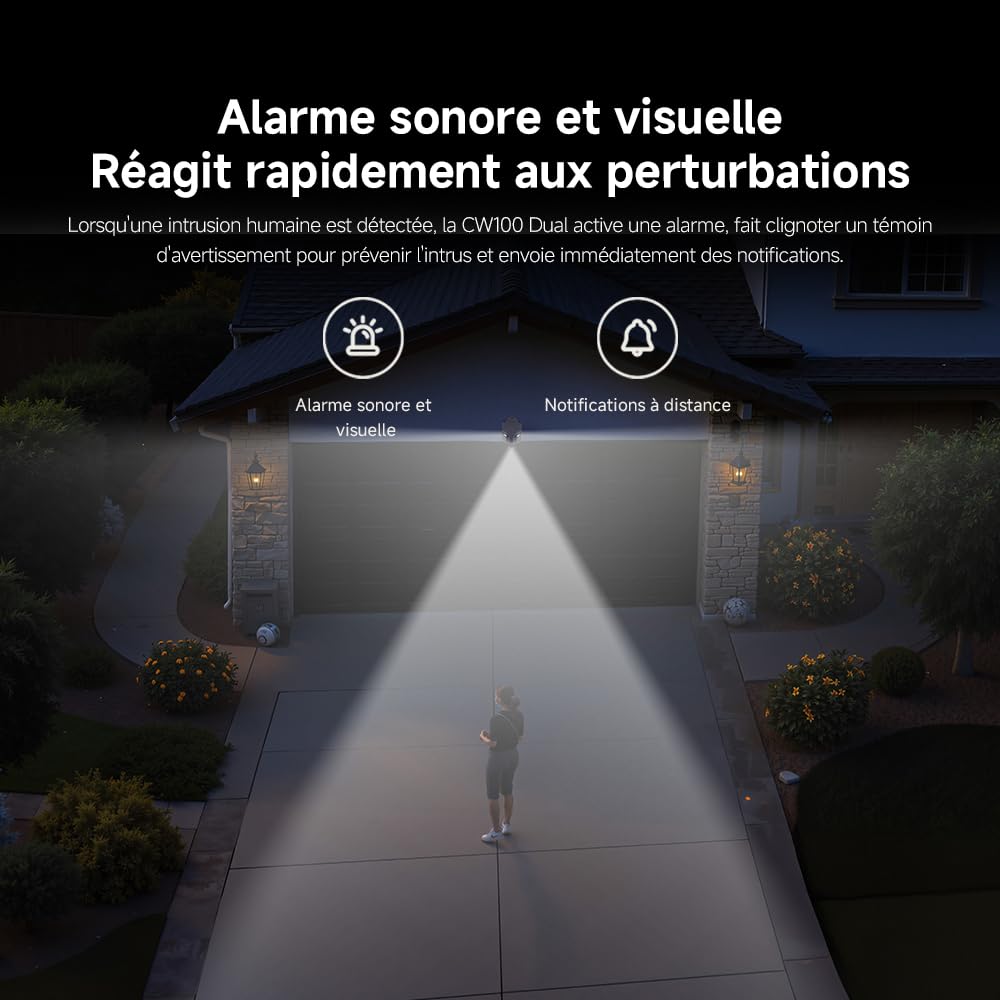 XIAOMI C201 1080p HD, caméra de sécurité, WiFi 6, 360° Panorama, Vision Nocturne Couleur, Protection Objectif, Audio bidirectionnel, babyphone, caméra Animaux, Compatible avec Alexa et Google
