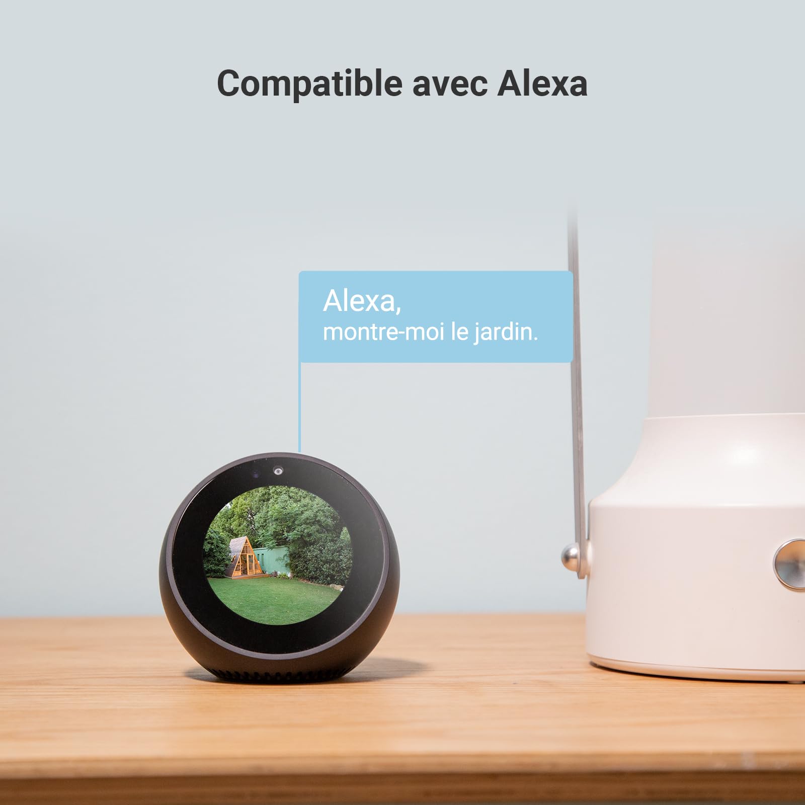 EZVIZ C8c 2MP Camera Surveillance WiFi Extérieure à 360° avec Suivi Auto-Zoom, Détection de Forme Humaine, Vision Nocturne en Couleur, Audio Bidirectionnel, IP65 Etanche, Défense Active