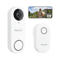Reolink Sonnette Connectée Filaire Caméra 5MP WiFi, Doorbell Extérieure Étanche avec Carillon 2,4/5 GHz, Alertes de Détection Humaine, Grand Angle 180°, Audio Bidirectionnel, Video Doorbell WiFi