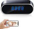 Camera Espion 1080P Mini Camera Surveillance WiFi -Interieur 150° HorlogeCaméra Cachée Espion a Distance Discrete Supportant la Vision Nocturne et la Détection de Mouvement (Noir)