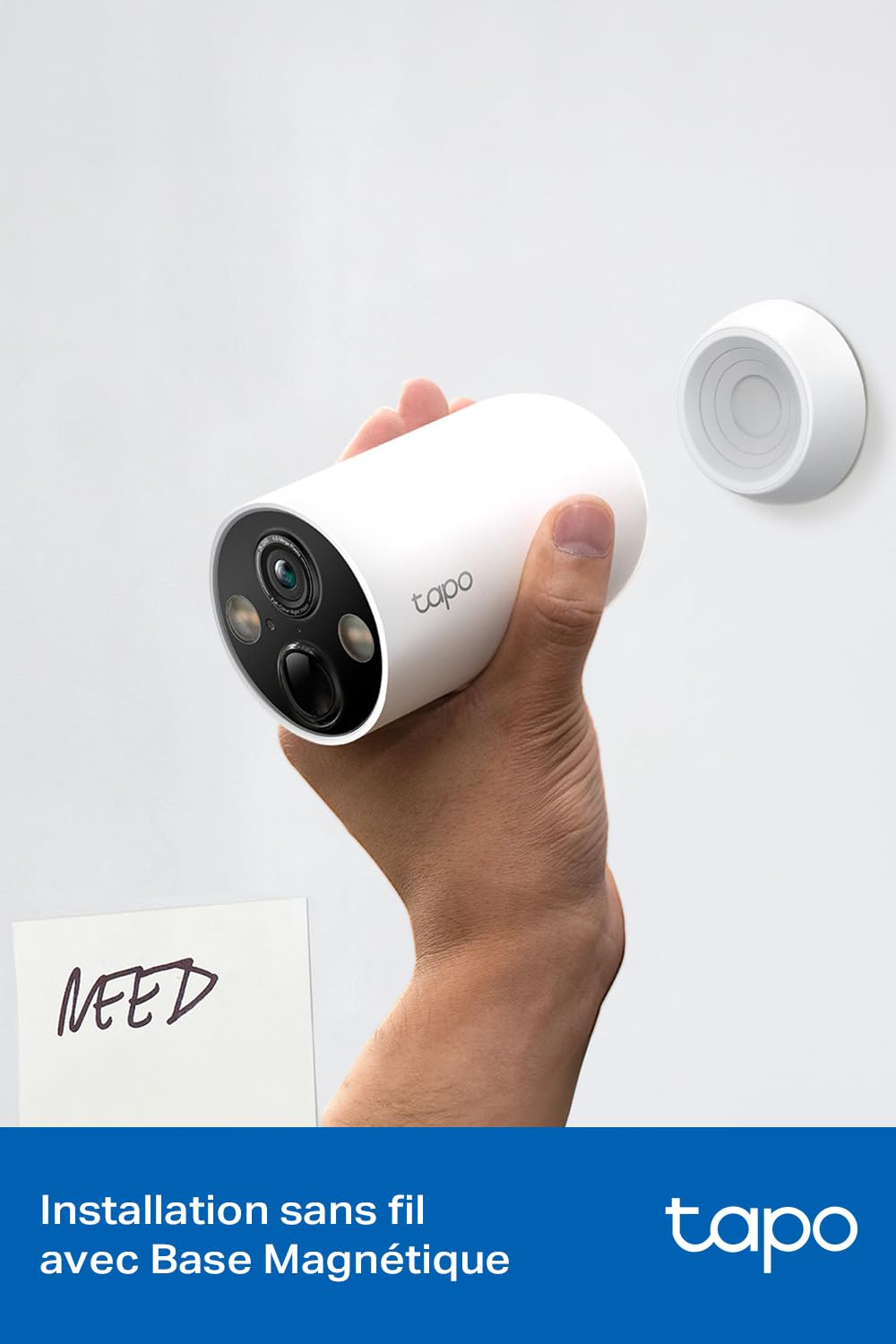Tapo C425 2.5K 4MP Caméra de Surveillance WiFi Extérieure sans Fil Batterie 10 000mAh Lot de 2, Autonomie de 300j, AI Détection, Vision Nocturne en Couleur, IP66 Etanche, Aucune hub requis