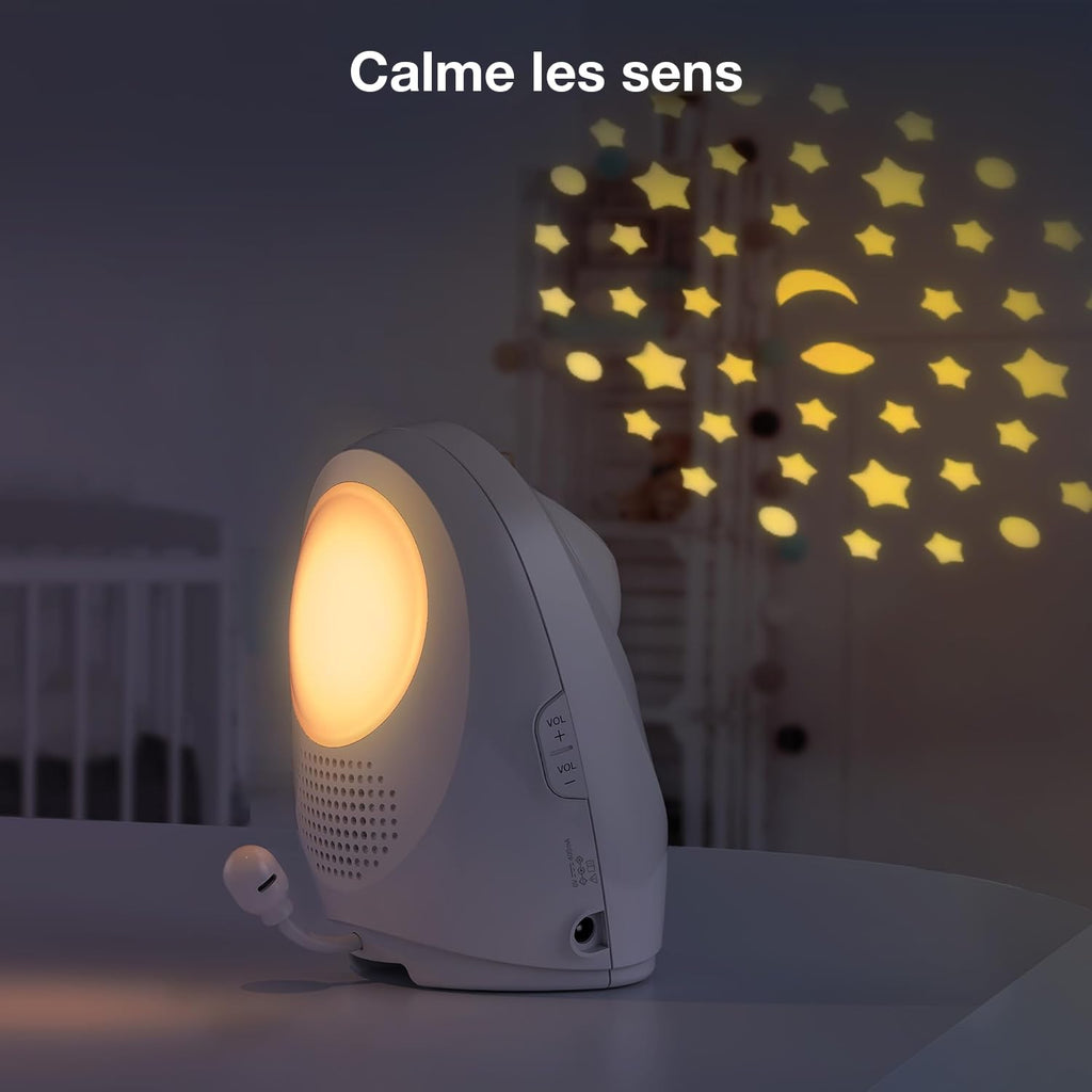 VTech - Babyphone Night Light - Fonction Veilleuse, Communication Parent/bébé - BM1211 - Version FR