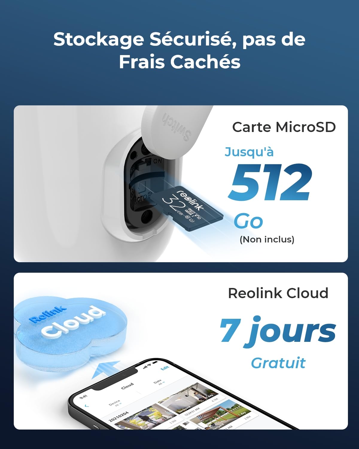 Reolink 4K Caméra Surveillance WiFi Exterieure sans Fil, Détection de Personne/Véhicule/Animal, WiFi 2,4/5 GHz, Vision Nocturne en Couleur, Audio Bidirectionnel, Argus 3 Ultra+Panneau Solaire Noir
