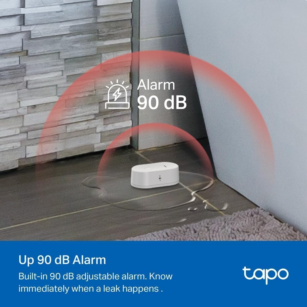 Tapo Détecteur de Mouvement Intelligent Tapo T110, pour la sécurité des fenêtres/Portes, durée de Vie de la Batterie de 1 an et Plus, Notification d'application instantanée, Hub requis