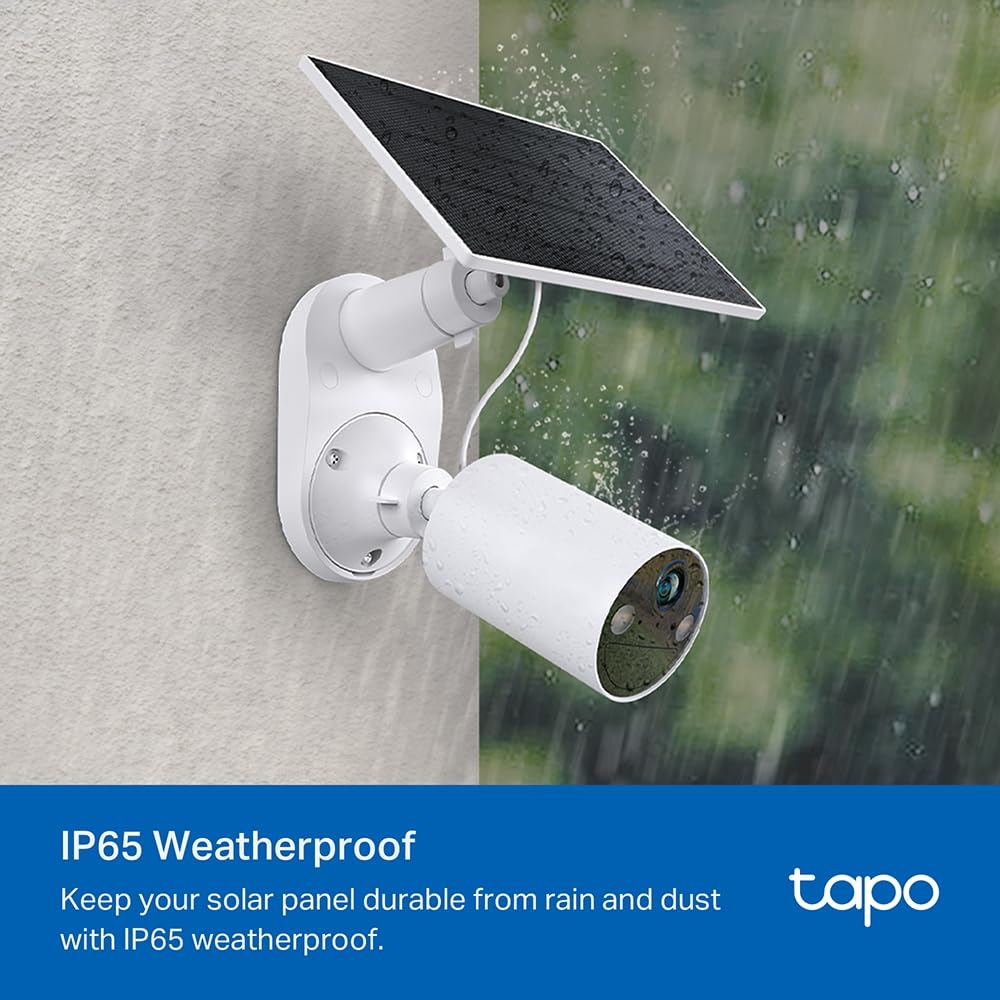 Tapo D210 Sonnette sans Fil avec caméra Exterieur 2K 3MP, IP65 étanche, Ultra Grand Angle 160°, Vision Nocturne en Couleur, Détection Humaine AI Gratuite, Audio Bidirectionnel, Installation Facile