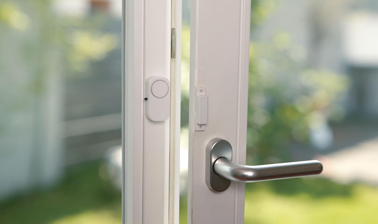 UNITEC Lot de 3 alarmes pour fenêtre et Porte avec Contact magnétique