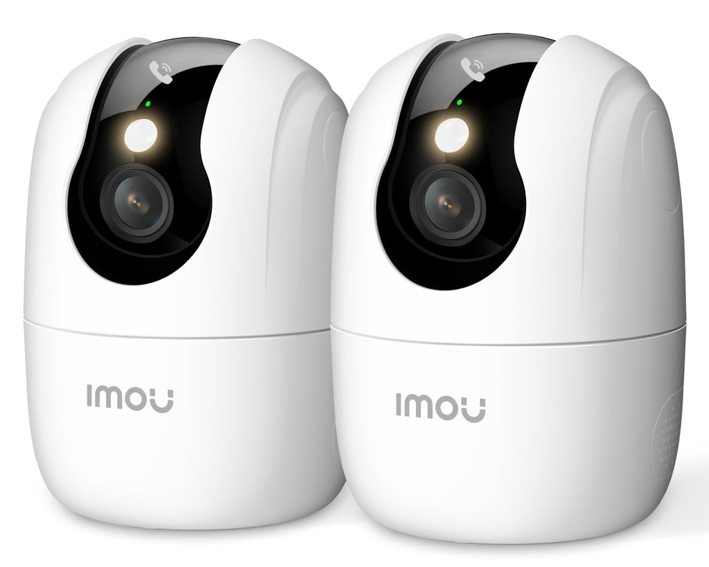 Imou 2K(3MP) Caméra Surveillance WiFi Intérieur 360°, Wi-Fi 6 Double-Bande(2.4G/5GHz), Vision Nocturne Couleur, Détection de Personnes/Animaux,Suivi Intelligent,Compatible Alexa pour Bébé/Chien/Maison