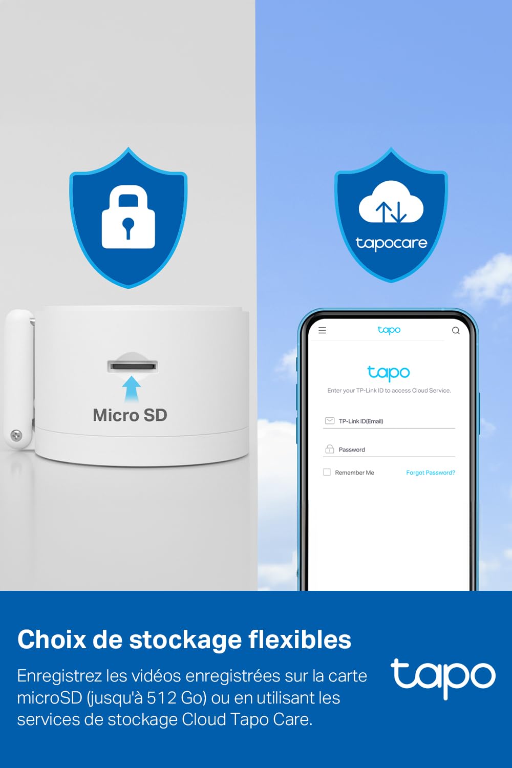 Tapo C110 Caméra de Surveillance WiFi intérieure 2K 3MP, Audio bidirectionnel, détection de Mouvement, Alarme sonore et Lumineuse, Vision Nocturne, Compatible avec Alexa, Google Assistant