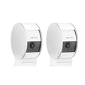 somfy 2401507 - Indoor Camera, Caméras avec volet motorisé, Compatible : Alexa, Google Home et Tahoma, Vision Nocturne, Détection de Mouvement, Grand Angle, Enregistrements vidéo, Haut-Parleur