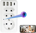 WIWACAM MW12 Caméra WiFi 4K Ultra HD, Emplacement pour Carte SD, Camera de Surveillance Interieur, détection de Mouvement Intelligente, Alarme sur téléphone Portable, Alarme par e-Mail