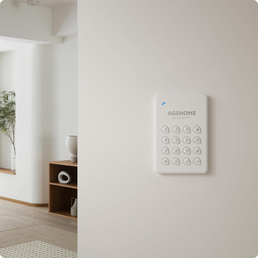 AGSHOME Alarme Maison sans Fil 15 Pack WiFi Alarme Sécurité Système Cambrioleur sans Fil 120DB, Kits de sécurité pour la Maison, Extensible à volonté-Compatible avec Alexa, Google Assistant